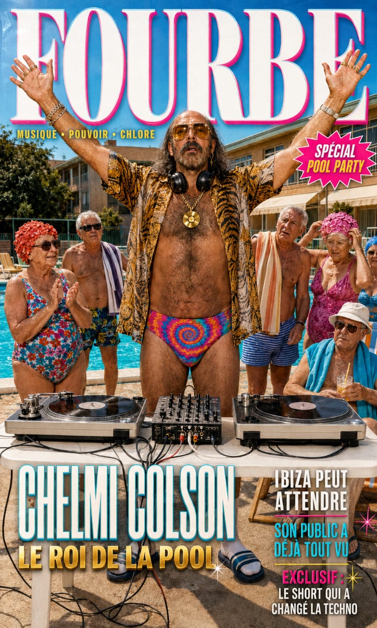 Couverture Fourbe — Chelmi Colson, le roi de la pool